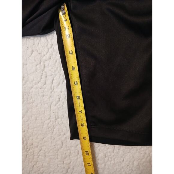 Athletic Works DriWorks Long Shorts Youth Sz XXL 18 Black Sleek Flowy Boxy Baggy - Picture 9 of 13